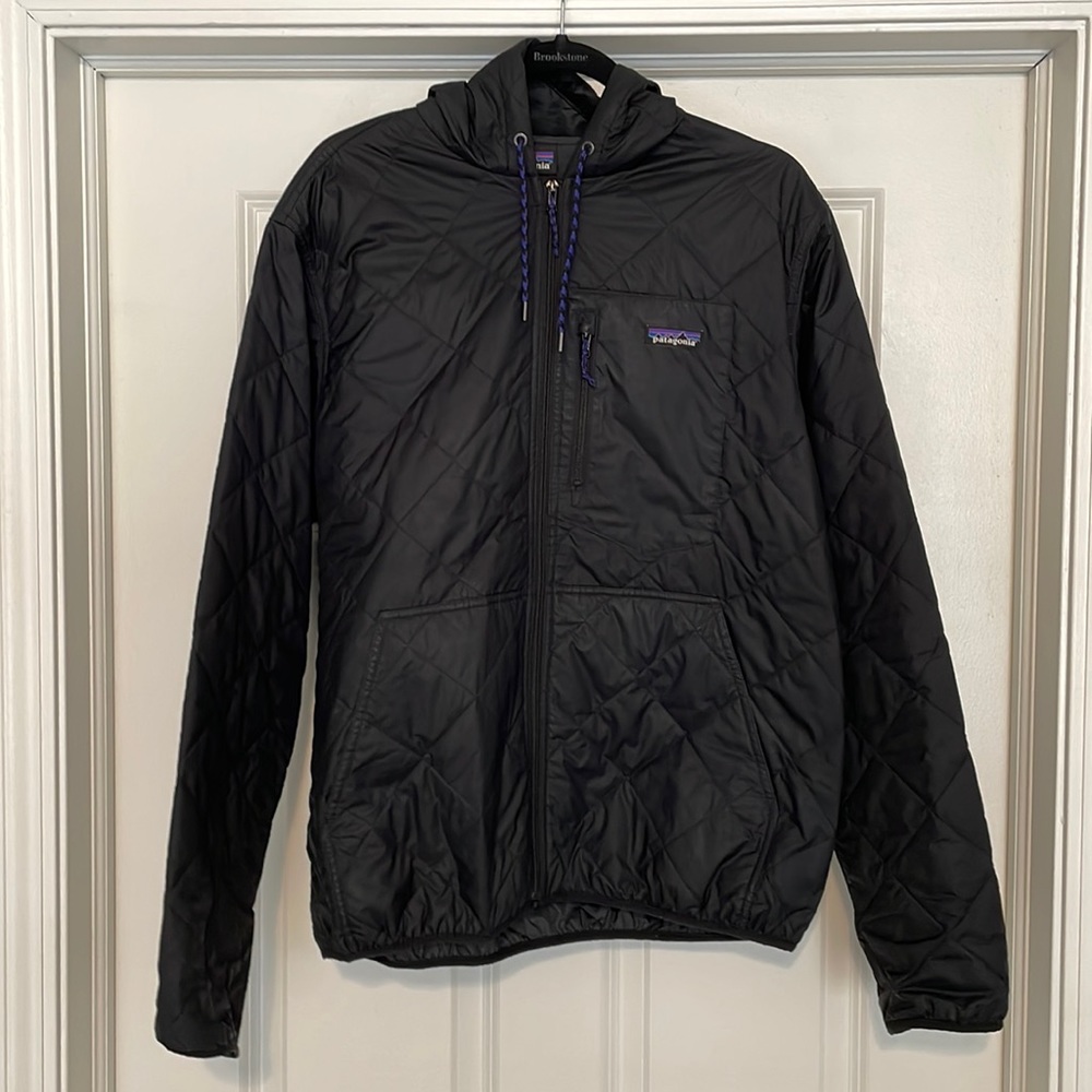 Mens Hooded Patagonia Medium-Weight Jacket